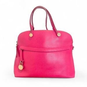 Furla Piper M Dome Handbag in Fuchsia